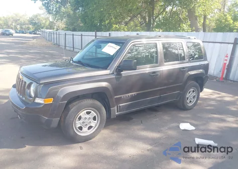 2016 Jeep Patriot Sport из США, поврежденный, VIN 1C4NJPBA2GD604430